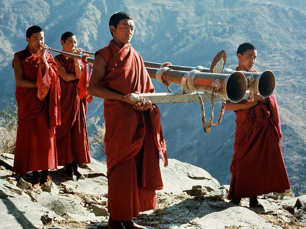 Tibetan Monks